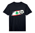 Lebanon Soccer Ball Lebanon Flag Jersey T-Shirt - Trendy Graphic Unisex - T-Shirt, Sweatshirt, Hoodie