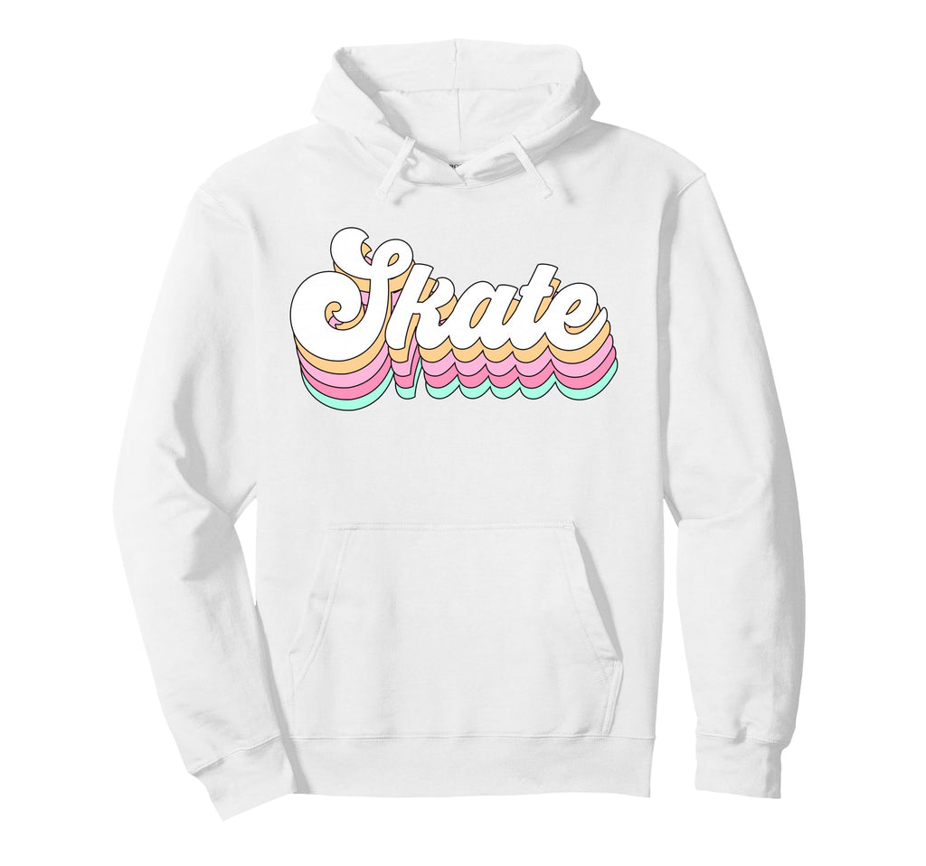 Ice Skate Figure Skating Roller Skater Hoodie - Unique Graphic Unisex - T-Shirt, Sweatshirt, Hoodie