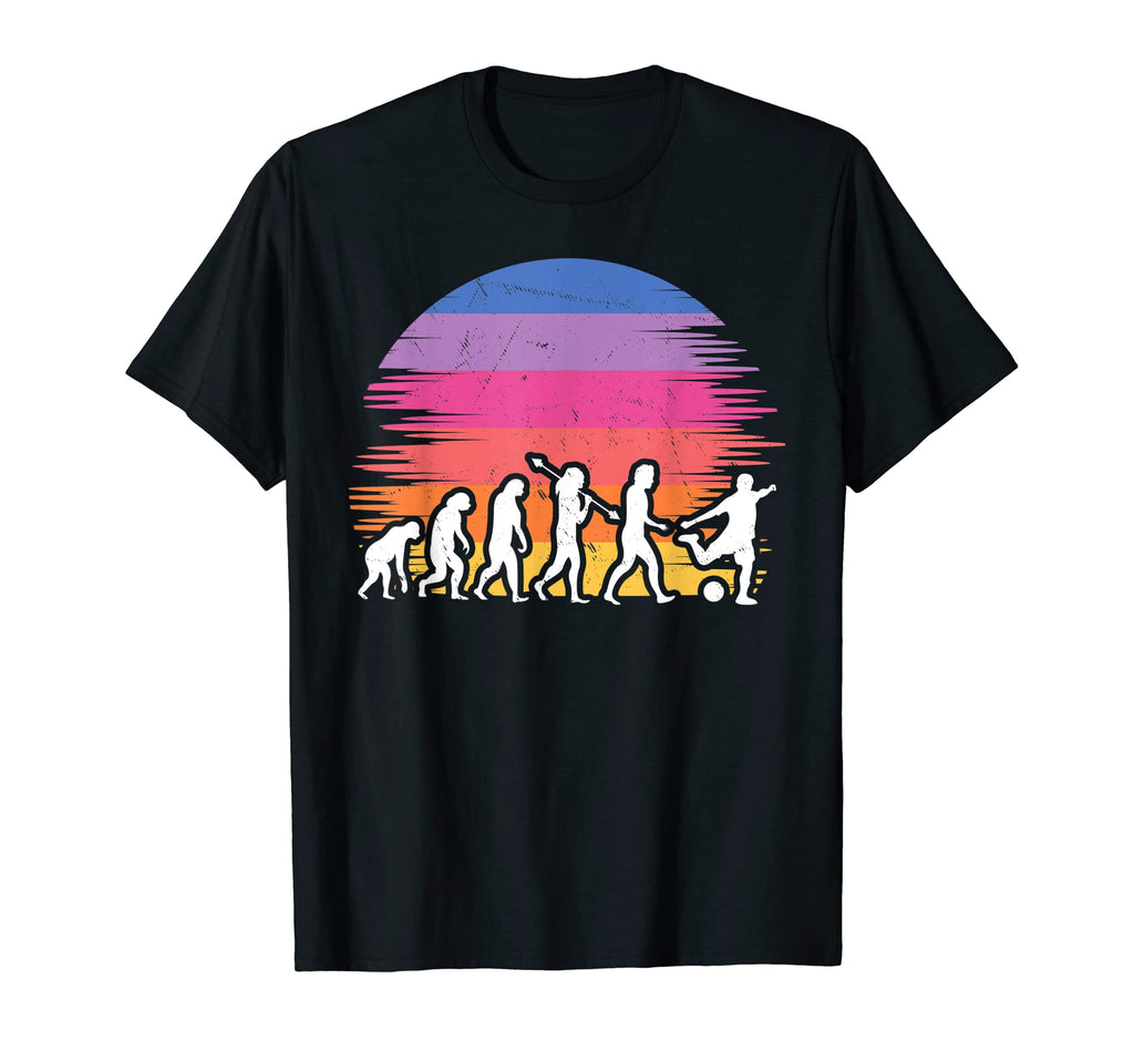 Soccer Evolution Soccer Player T-Shirt - Custom Art Print Men Women - T-Shirt, Sweatshirt, Hoodie