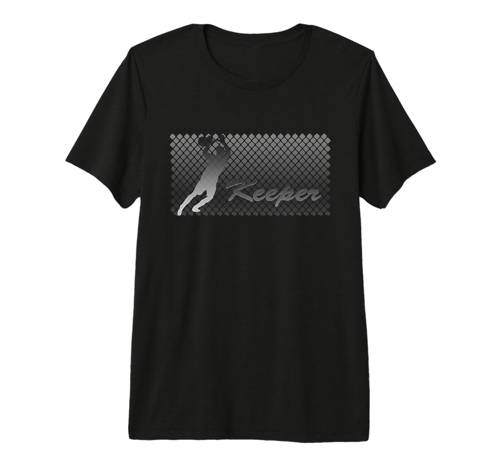 Keeper Soccer Goalie Goalkeeper Net Tri T-Shirt - Trendy Graphic Unisex - T-Shirt, Sweatshirt, Hoodie