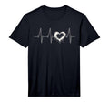 Heartbeat Heart Stylish Performance T-Shirt - Minimalist Print Men Women - T-Shirt, Sweatshirt, Hoodie