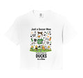 Soccer Mom Gift Soccer Mama Funny Sweatshirt - Minimalist Print Men Women - T-Shirt, Sweatshirt, Hoodie