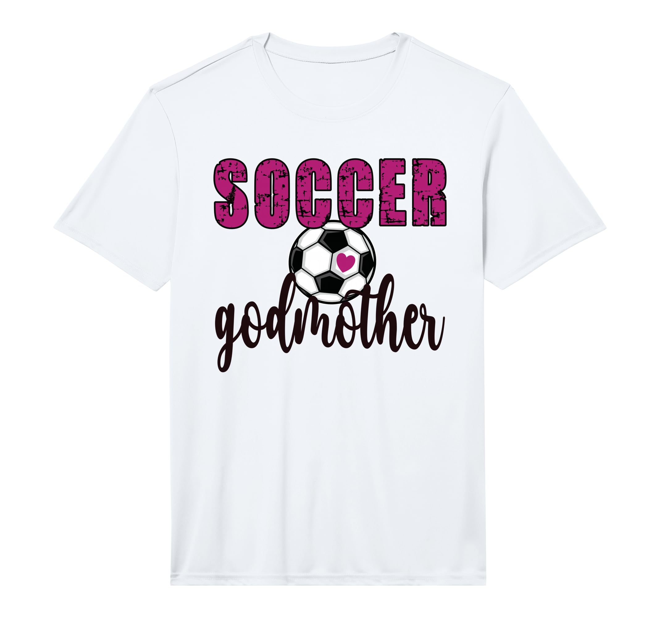 Mens Soccer Godmother Proud Soccer T-Shirt - Graphic Print Men Women - T-Shirt, Sweatshirt, Hoodie