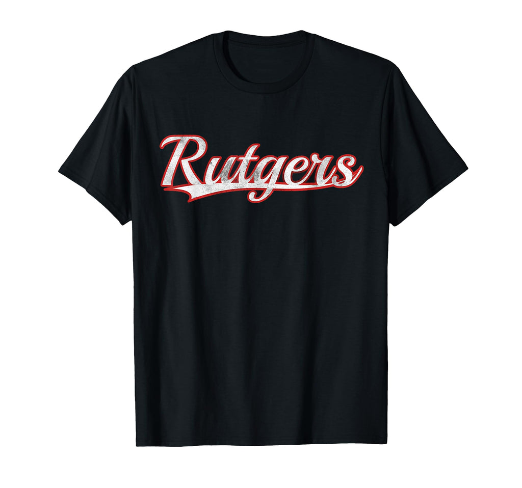 Rutgers New Jersey Varsity Throwback T-Shirt - Aesthetic Graphic for Adults - T-Shirt, Sweatshirt, Hoodie