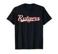 Rutgers New Jersey Varsity Throwback T-Shirt - Aesthetic Graphic for Adults - T-Shirt, Sweatshirt, Hoodie