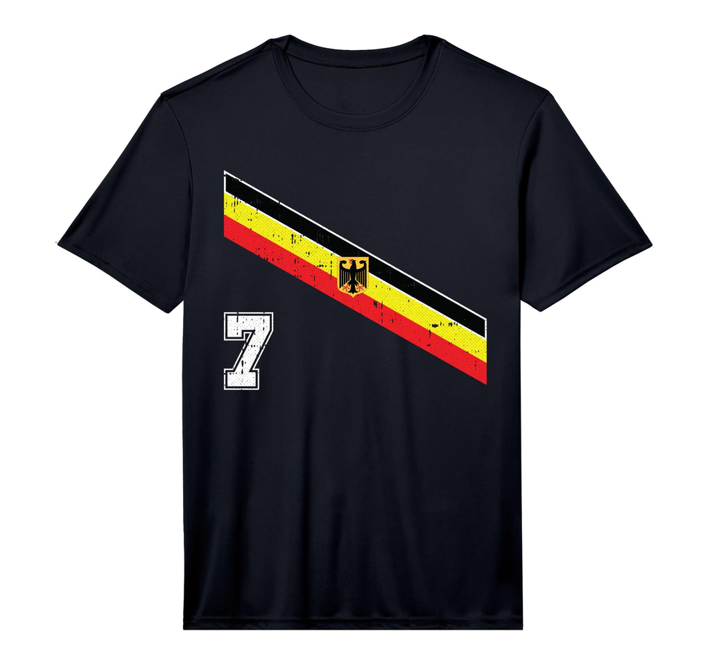 German Soccer Number 7 Deutschland Germany T-Shirt - Graphic Print Unisex - T-Shirt, Sweatshirt, Hoodie