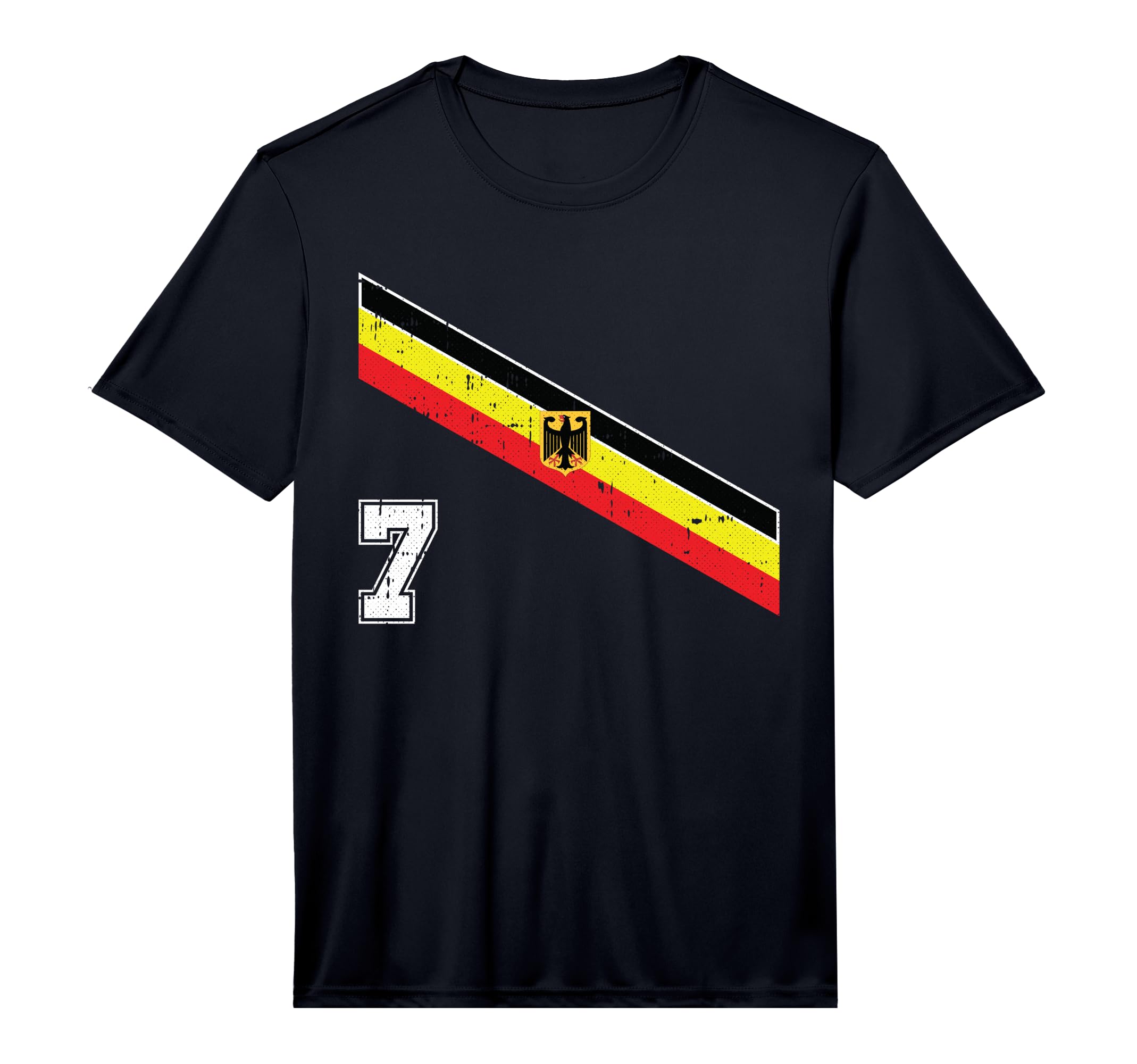 German Soccer Number 7 Deutschland T-Shirt - Minimalist Print Men Women - T-Shirt, Sweatshirt, Hoodie