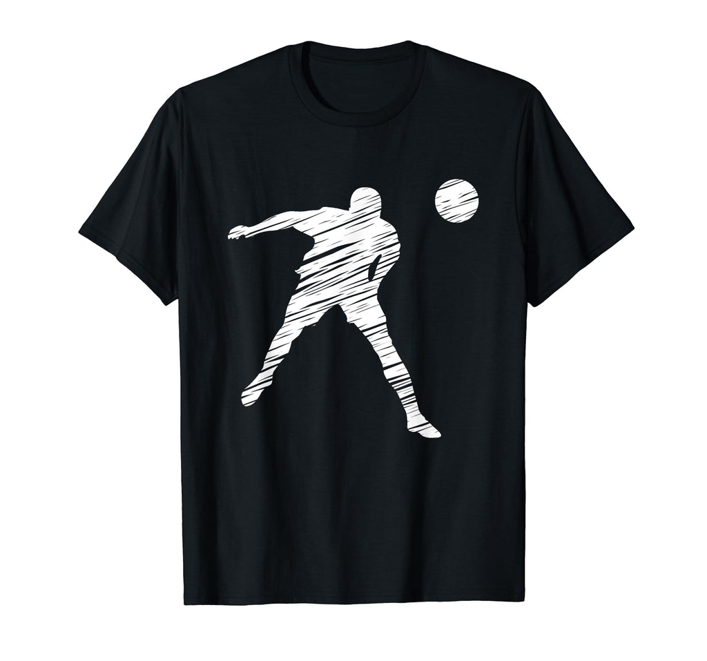 Soccer Player And Soccer Fan Motif T-Shirt - Unique Graphic for Adults - T-Shirt, Sweatshirt, Hoodie