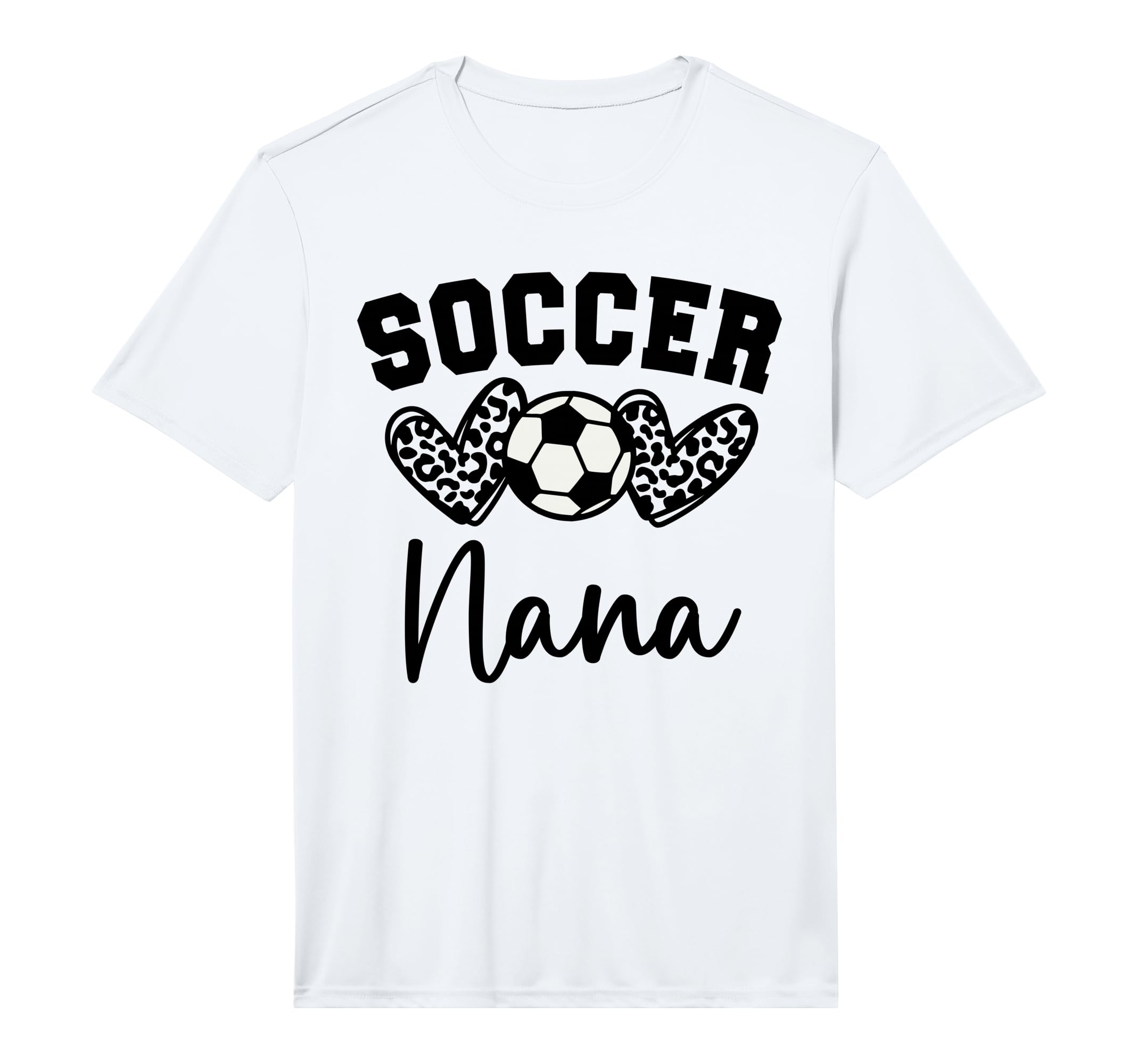 Soccer Nana Matching Family Soccer T-Shirt - Minimalist Print for Adults - T-Shirt, Sweatshirt, Hoodie