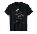 Soccer Valentines Day Heart Love T-Shirt - Fun Novelty Design Unisex - T-Shirt, Sweatshirt, Hoodie