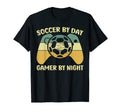 Soccer Day Gamer Night Funny Gaming And T-Shirt - Unique Graphic Men Women - T-Shirt, Sweatshirt, Hoodie