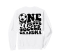 Proud Soccer Grandma Soccer Ball Drip Sweatshirt - Graphic Print Unisex - T-Shirt, Sweatshirt, Hoodie