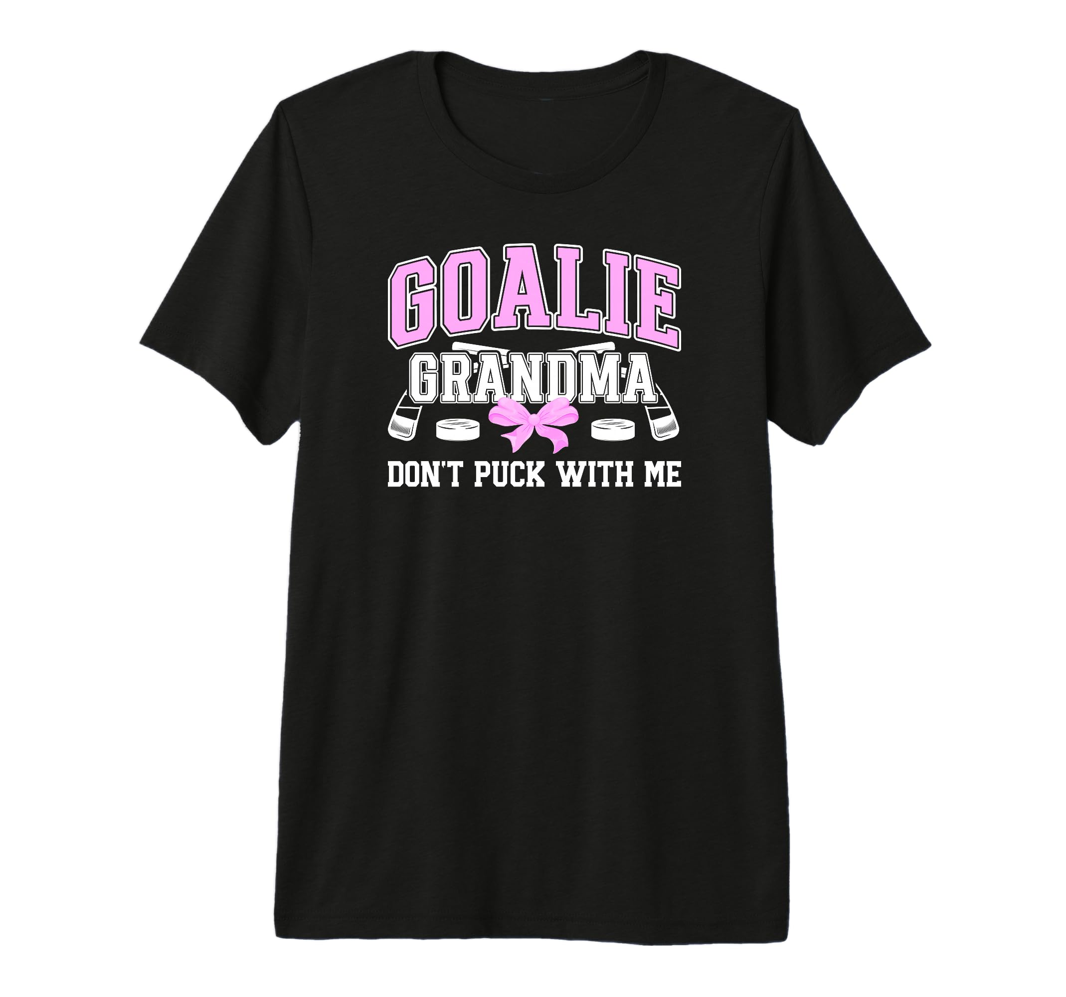 Hockey Goalie Grandma Funny Ice Hockey T-Shirt - Trendy Graphic Unisex - T-Shirt, Sweatshirt, Hoodie