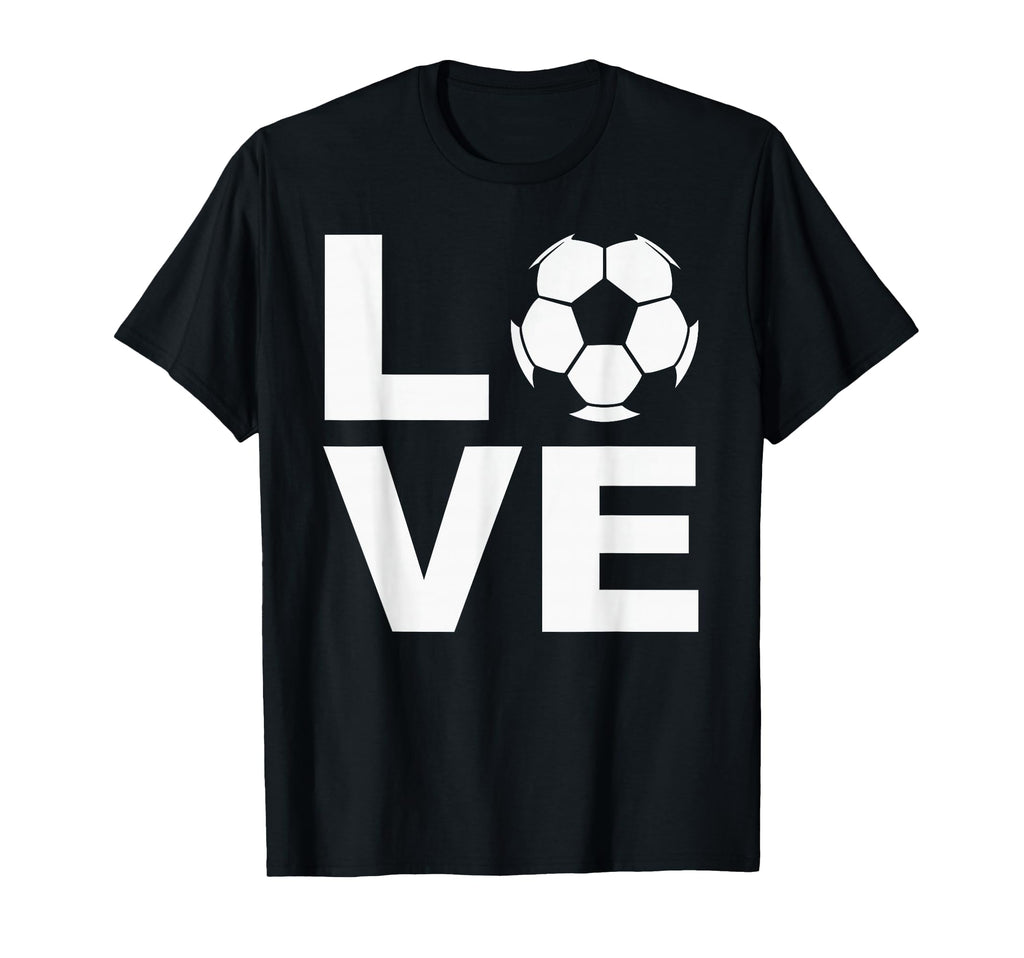Love Soccer Soccer Players Coaches Fans T-Shirt - Minimalist Print Unisex - T-Shirt, Sweatshirt, Hoodie