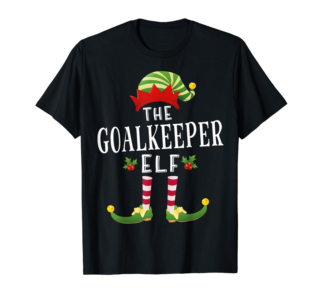 Goalkeeper Elf Matching Pajama T-Shirt - Casual Everyday Wear Men Women - T-Shirt, Sweatshirt, Hoodie