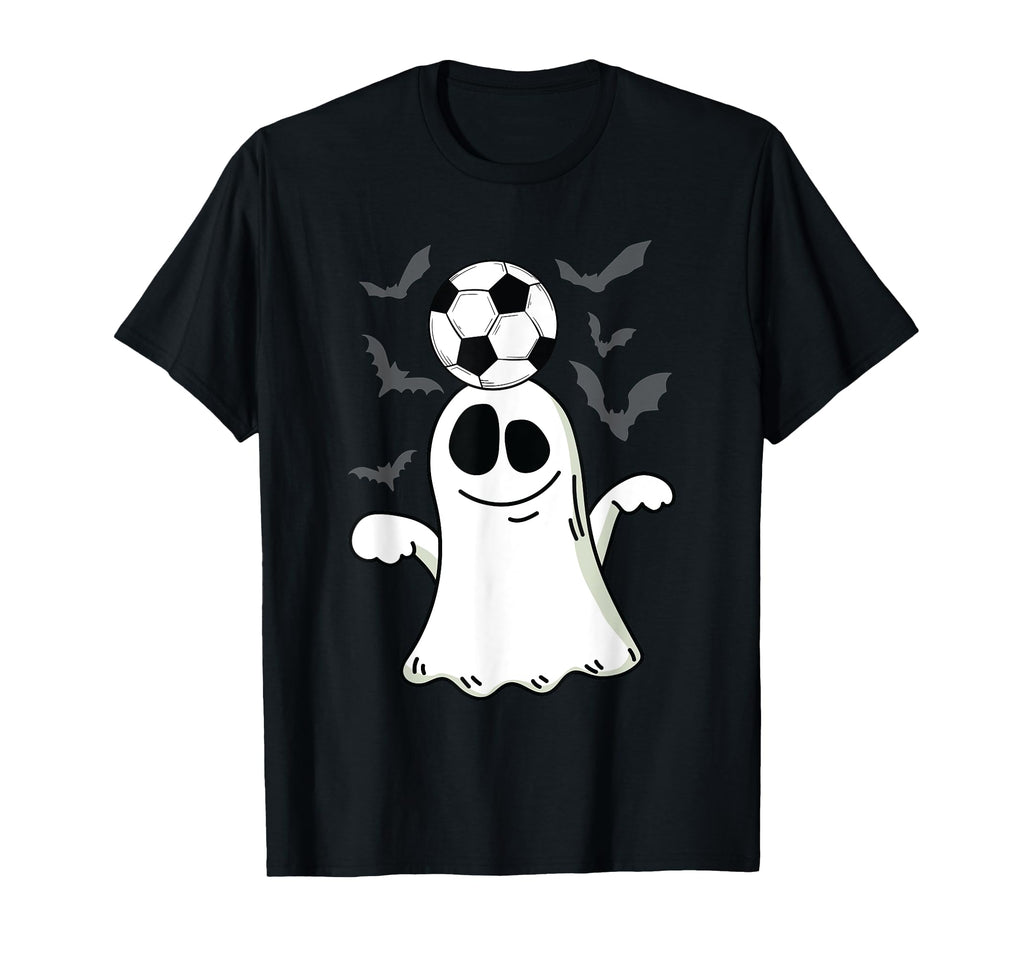 Ghost Playing Soccer Lazy Diy T-Shirt - Minimalist Print for Adults - T-Shirt, Sweatshirt, Hoodie