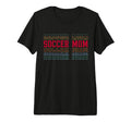 Soccer Mom Funny Layered Text Mother T-Shirt - Fun Novelty Design Unisex - T-Shirt, Sweatshirt, Hoodie