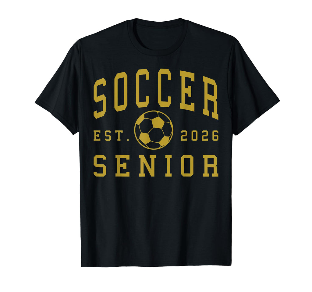 Soccer Senior Night Soccer Senior 2026 T-Shirt - Minimalist Print Unisex - T-Shirt, Sweatshirt, Hoodie