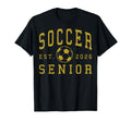 Soccer Senior Night Soccer Senior 2026 T-Shirt - Minimalist Print Unisex - T-Shirt, Sweatshirt, Hoodie