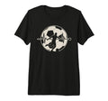 Heartbeat Football Soccer Player Tri T-Shirt - Casual Everyday Wear Unisex - T-Shirt, Sweatshirt, Hoodie