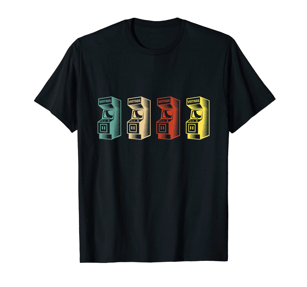 Arcade Machine Video Gaming T-Shirt - Custom Art Print Unisex - T-Shirt, Sweatshirt, Hoodie