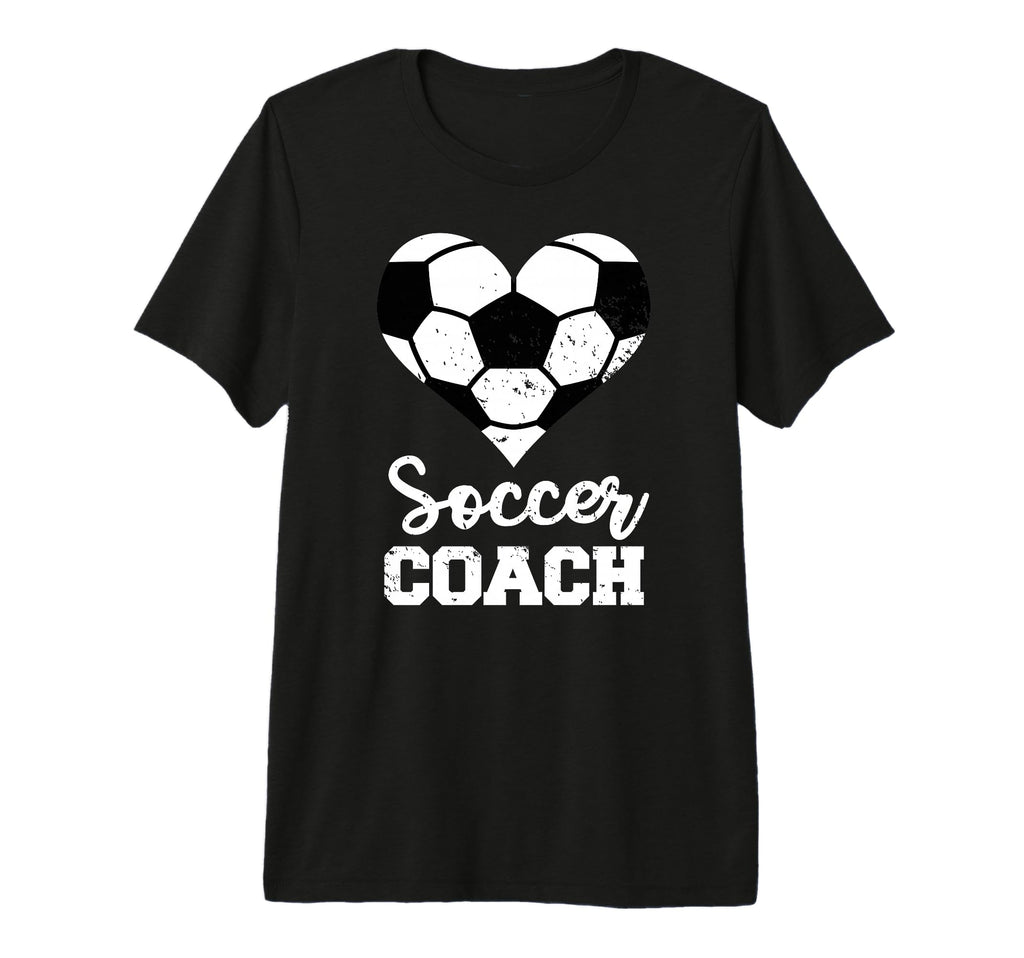 Soccer Coach Heart Funny Soccer T-Shirt - Novelty Apparel for Adults - T-Shirt, Sweatshirt, Hoodie