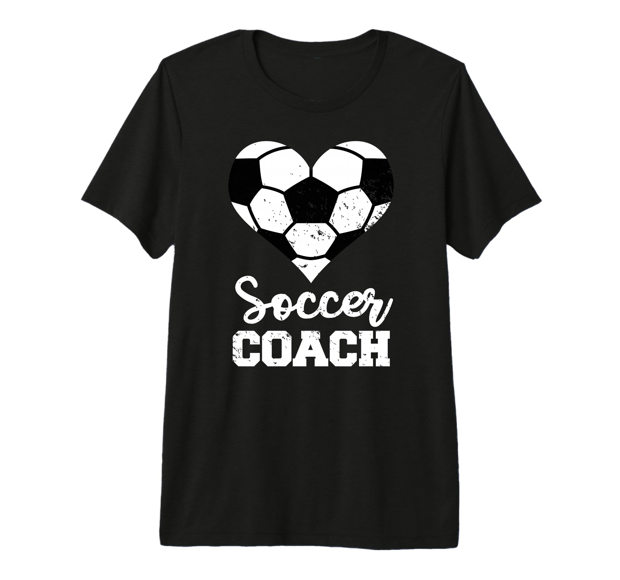 Soccer Coach Heart Funny Soccer T-Shirt - Novelty Apparel for Adults - T-Shirt, Sweatshirt, Hoodie