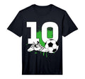 10Th Birthday 10 Years Soccer T-Shirt - Custom Art Print for Adults - T-Shirt, Sweatshirt, Hoodie