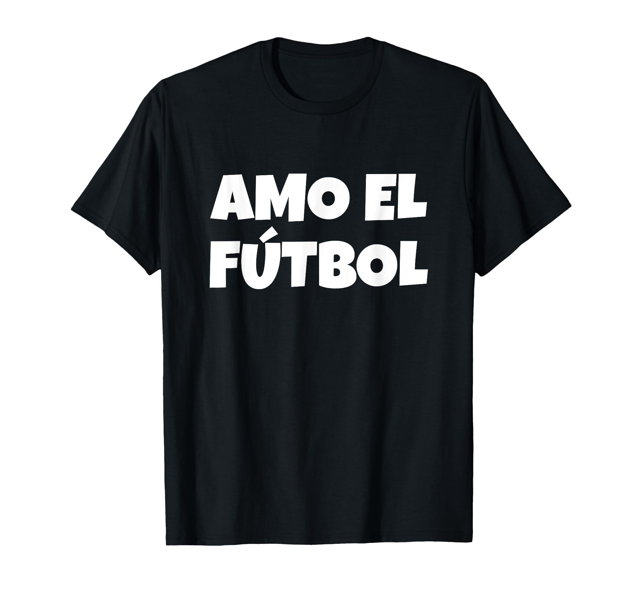 Soccer Spanish I Love Soccer Amo El T-Shirt - Custom Art Print for Adults - T-Shirt, Sweatshirt, Hoodie