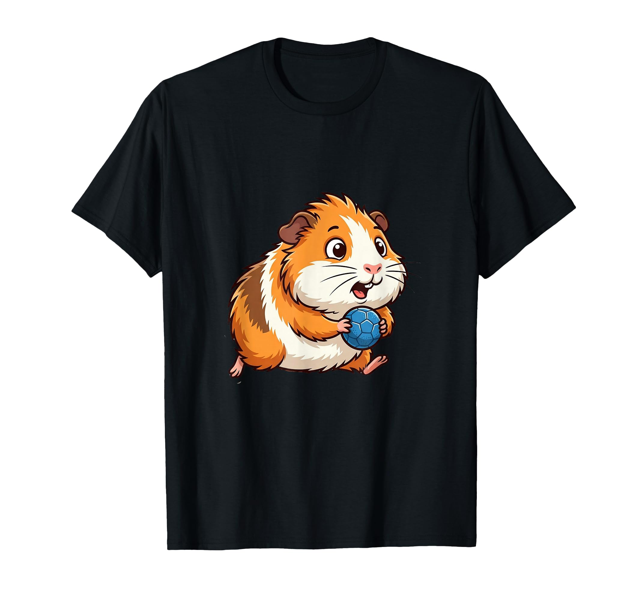 Guinea Pig Soccer Player Kawaii T-Shirt - Aesthetic Graphic Men Women - T-Shirt, Sweatshirt, Hoodie