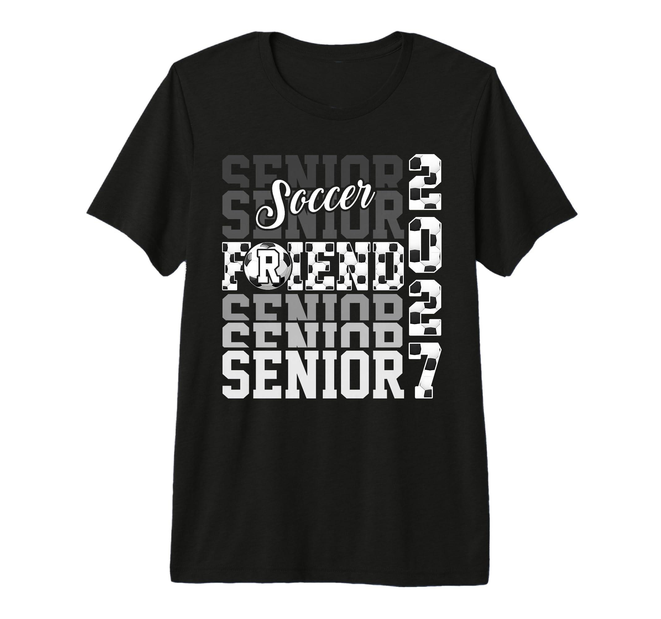 Senior 2027 Soccer Friend Proud Family T-Shirt - Unique Graphic Unisex - T-Shirt, Sweatshirt, Hoodie