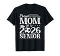 Proud Mom 2026 Senior Soccer Graduate T-Shirt - Custom Art Print for Adults - T-Shirt, Sweatshirt, Hoodie