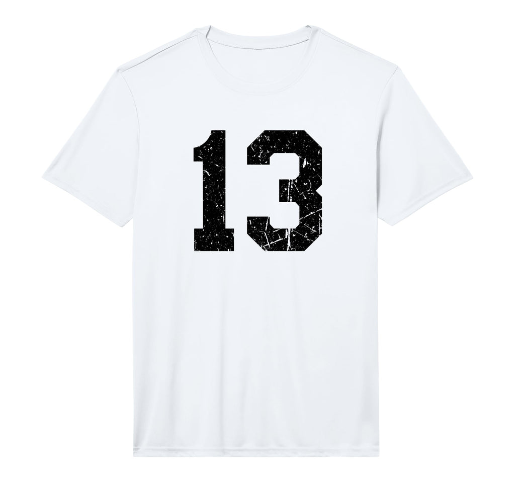 Black Distressed Sport Team T-Shirt - Casual Everyday Wear for Adults - T-Shirt, Sweatshirt, Hoodie