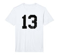 Black Distressed Sport Team T-Shirt - Casual Everyday Wear for Adults - T-Shirt, Sweatshirt, Hoodie
