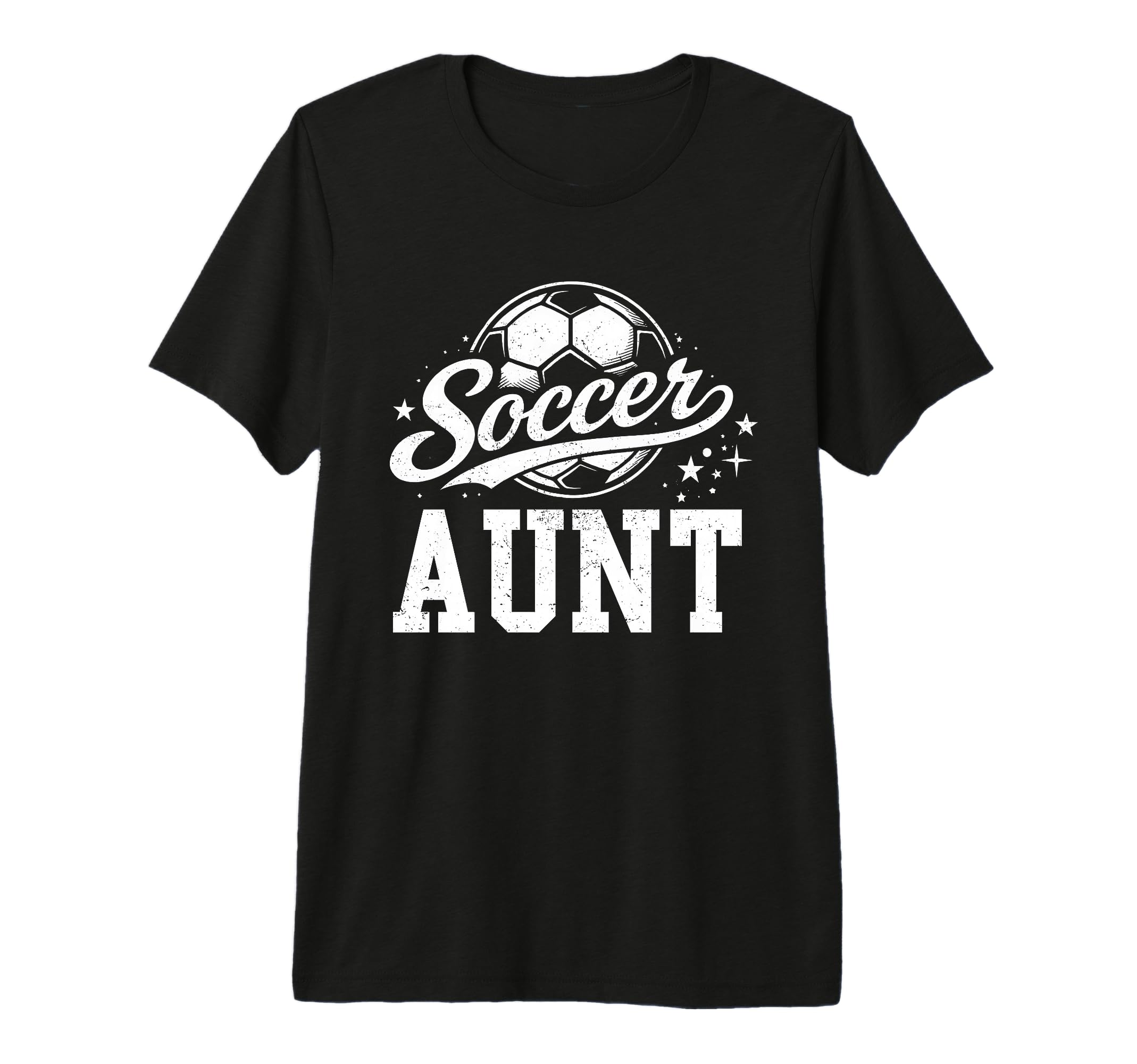 Soccer Aunt Family Matching Soccer Player T-Shirt - Novelty Apparel Unisex - T-Shirt, Sweatshirt, Hoodie
