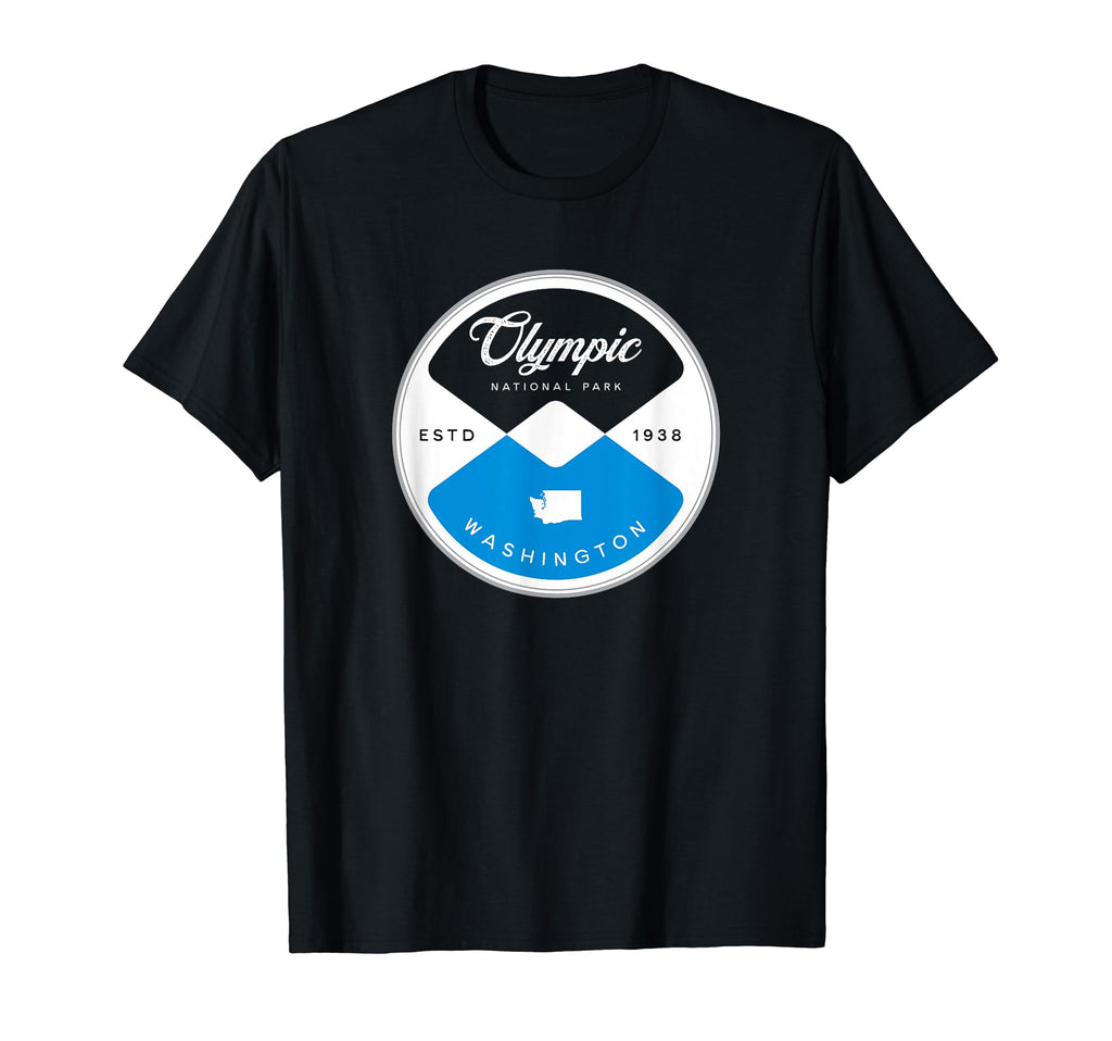 Olympic National Park Washington T-Shirt - Novelty Apparel for Adults - T-Shirt, Sweatshirt, Hoodie