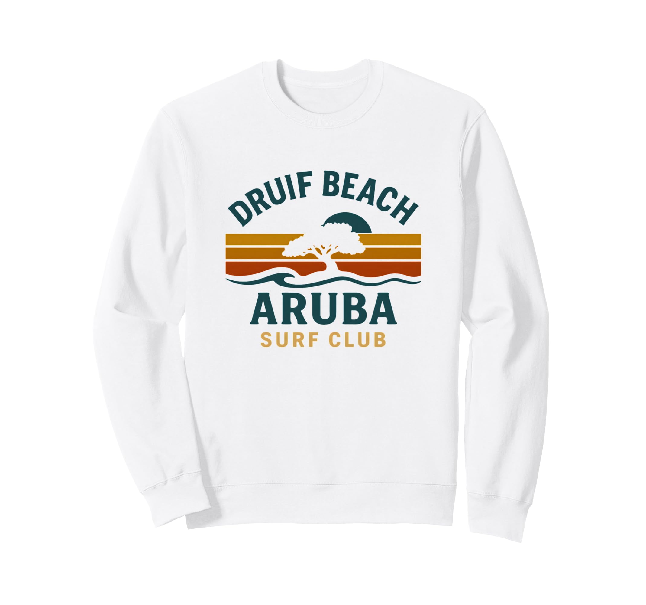 Druif Beach Aruba Surf Club Sweatshirt - Fun Novelty Design Men Women - T-Shirt, Sweatshirt, Hoodie