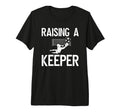 Mens Raising Soccer Keeper Dad T-Shirt - Aesthetic Graphic Men Women - T-Shirt, Sweatshirt, Hoodie