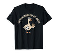 Outnumbered Funny Mom Goose Soccer T-Shirt - Unique Graphic for Adults - T-Shirt, Sweatshirt, Hoodie