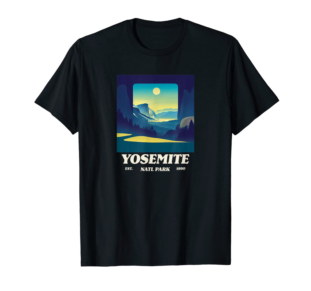 Yosemite Yosemite National Park T-Shirt - Aesthetic Graphic Unisex - T-Shirt, Sweatshirt, Hoodie