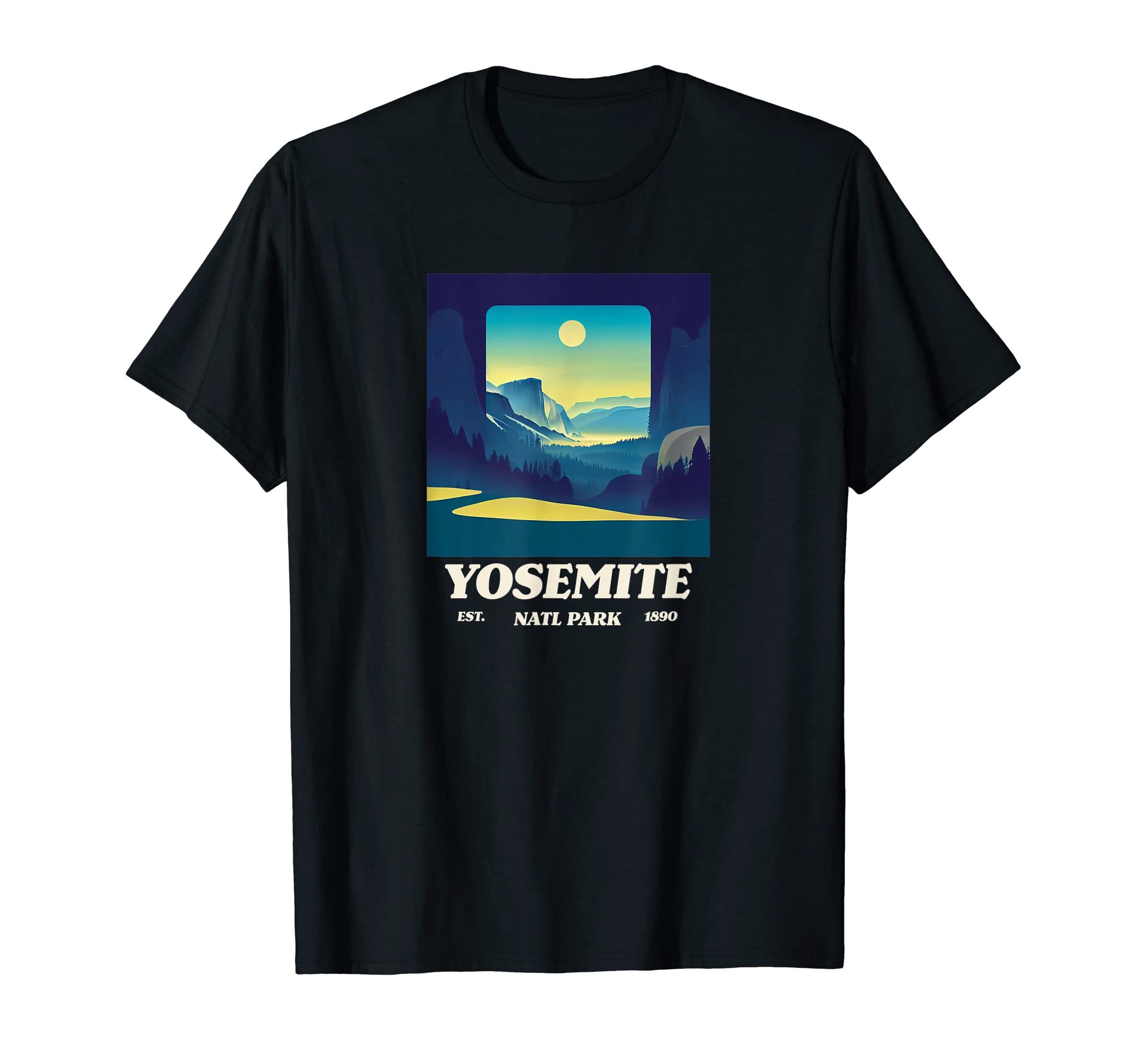 Yosemite Yosemite National Park T-Shirt - Aesthetic Graphic Unisex - T-Shirt, Sweatshirt, Hoodie