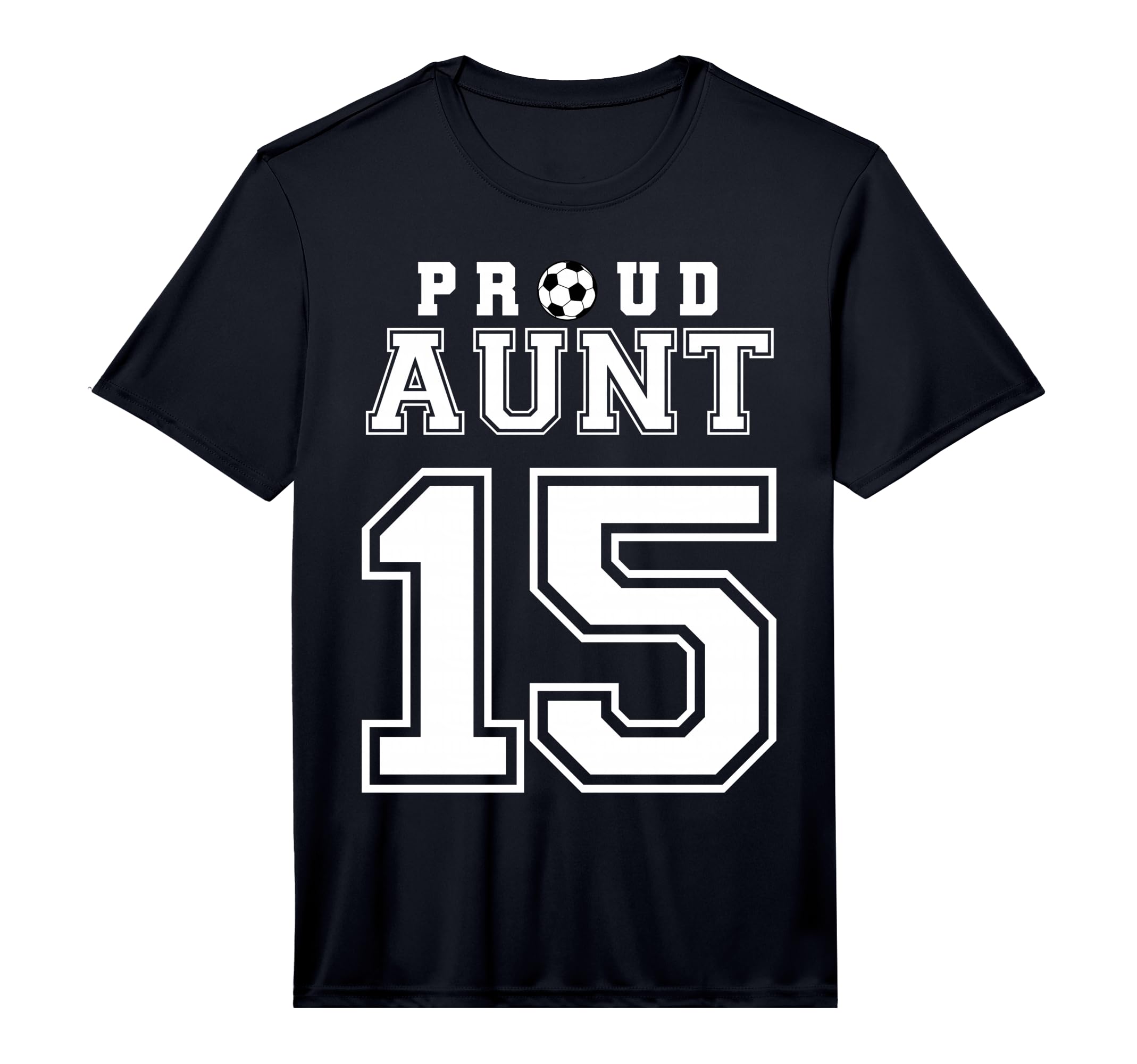 Number 15 Custom Proud Soccer Futbol T-Shirt - Novelty Apparel for Adults - T-Shirt, Sweatshirt, Hoodie