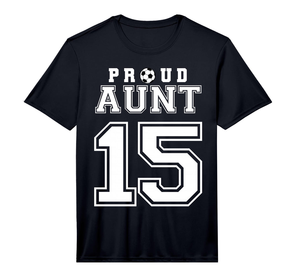 Number 15 Custom Proud Soccer Futbol T-Shirt - Graphic Print Men Women - T-Shirt, Sweatshirt, Hoodie