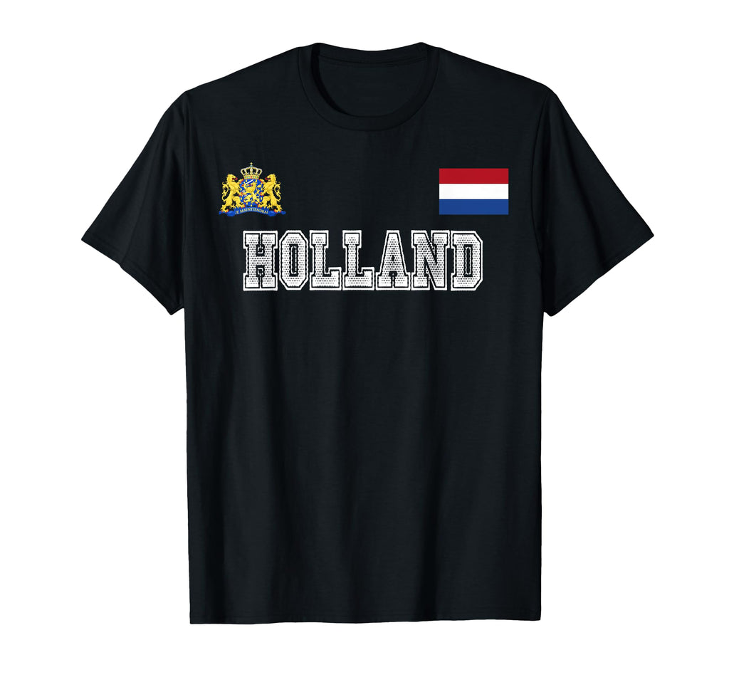 Holland Netherlands Orange Football T-Shirt - Minimalist Print for Adults - T-Shirt, Sweatshirt, Hoodie