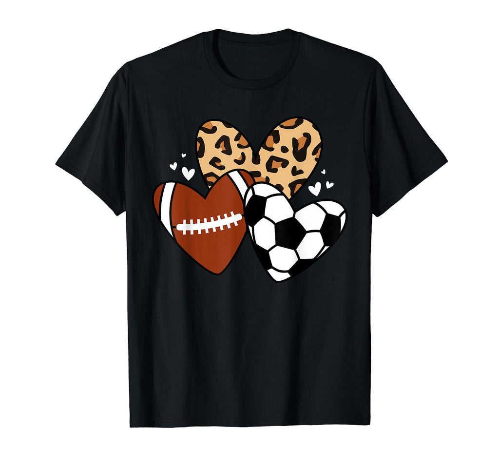 Soccer Football Heart Funny Soccer T-Shirt - Aesthetic Graphic Unisex - T-Shirt, Sweatshirt, Hoodie