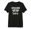 Soccer Sister Leopard Tri Blend T-Shirt - Casual Everyday Wear for Adults - T-Shirt, Sweatshirt, Hoodie