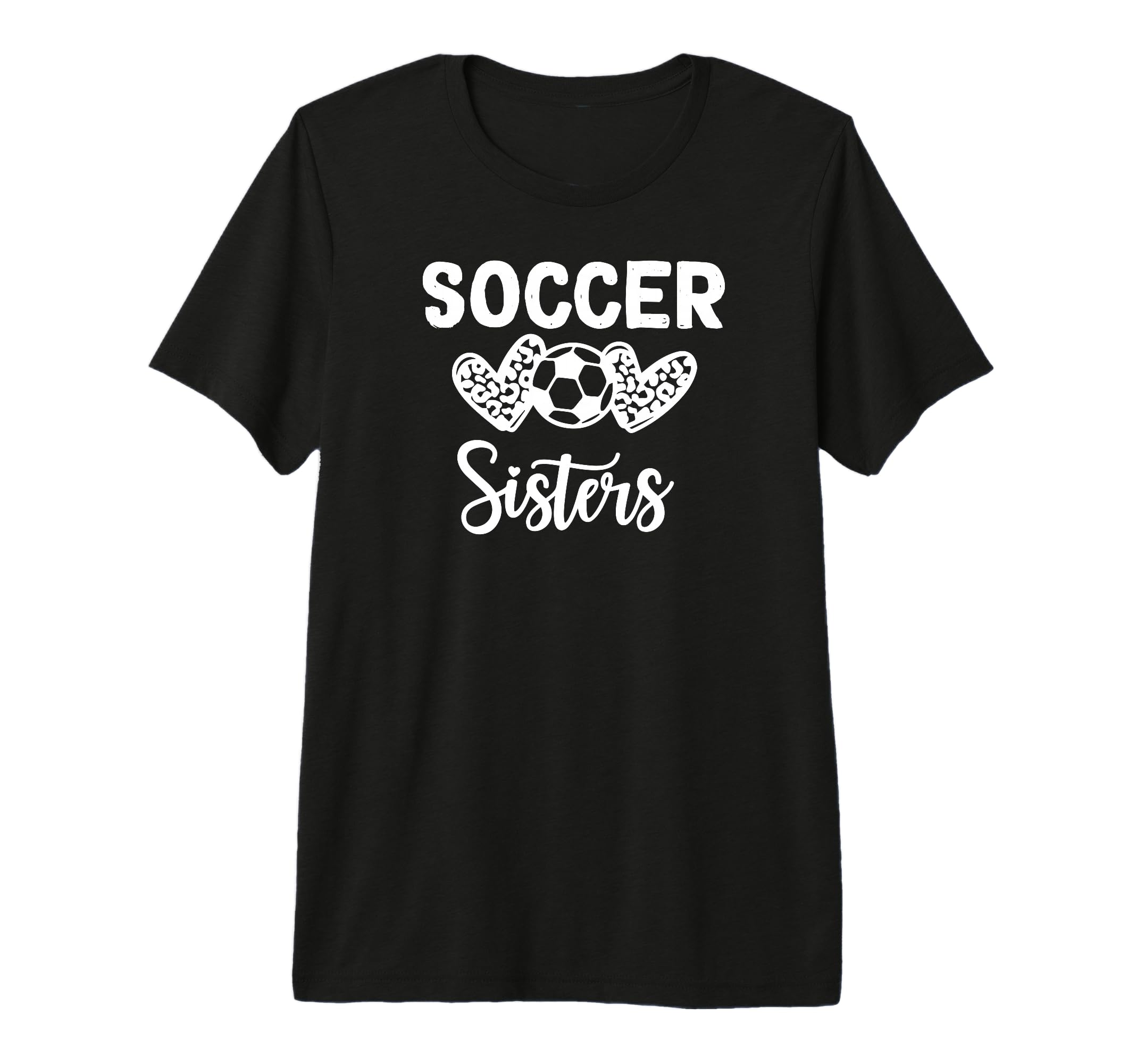 Soccer Sister Leopard Tri Blend T-Shirt - Casual Everyday Wear for Adults - T-Shirt, Sweatshirt, Hoodie