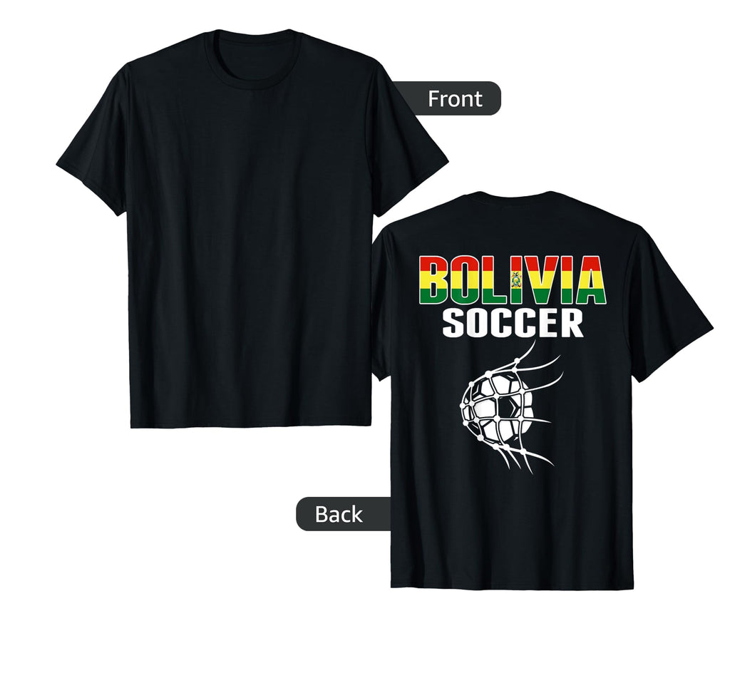 Bolivia Soccer Fans Jersey Support T-Shirt - Aesthetic Graphic Unisex - T-Shirt, Sweatshirt, Hoodie