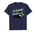 Soccer Game Day Splatter Light Blue T-Shirt - Casual Everyday Wear Unisex - T-Shirt, Sweatshirt, Hoodie