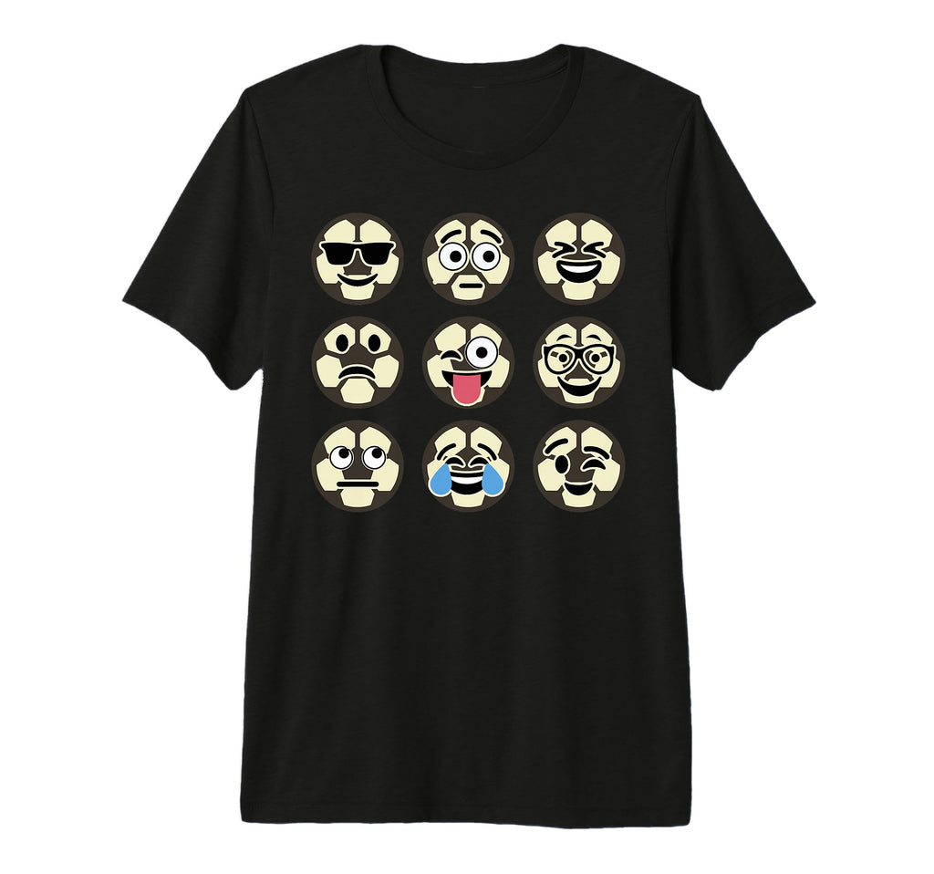 Funny Sports Soccer Emoticon T-Shirt - Streetwear Style Men Women - T-Shirt, Sweatshirt, Hoodie